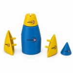 3-D Model of Cone Section in 5 Parts